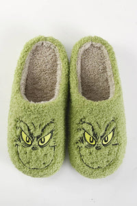 Green Grinch Slippers