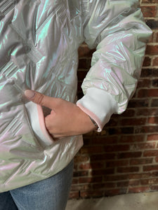 Pearlescent Padded Jacket