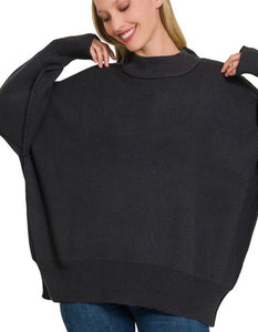 Becca Side Slit Sweater