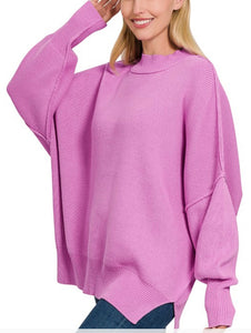 Becca Side Slit Sweater