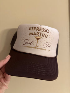 Espresso Martini Social Club Trucker Hat