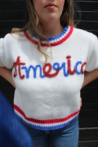 America Script Sweater