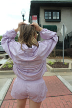 Load image into Gallery viewer, Lavender Windbreaker Set
