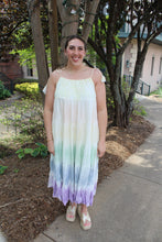 Load image into Gallery viewer, Rainbow Tiered Maxi Dress
