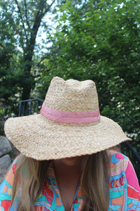 Bondi Braided Leaf Embroidered Hat