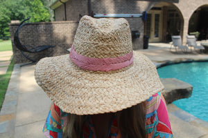 Bondi Braided Leaf Embroidered Hat