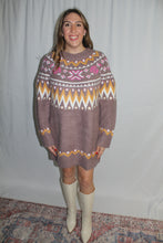 Load image into Gallery viewer, Fairley Sweater Dress-Coco
