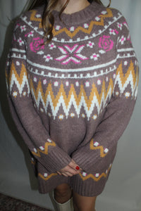 Fairley Sweater Dress-Coco