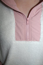 Load image into Gallery viewer, Colorblock Sherpa Pullover
