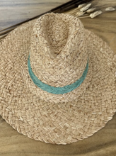 Load image into Gallery viewer, Bondi Braided Leaf Embroidered Hat
