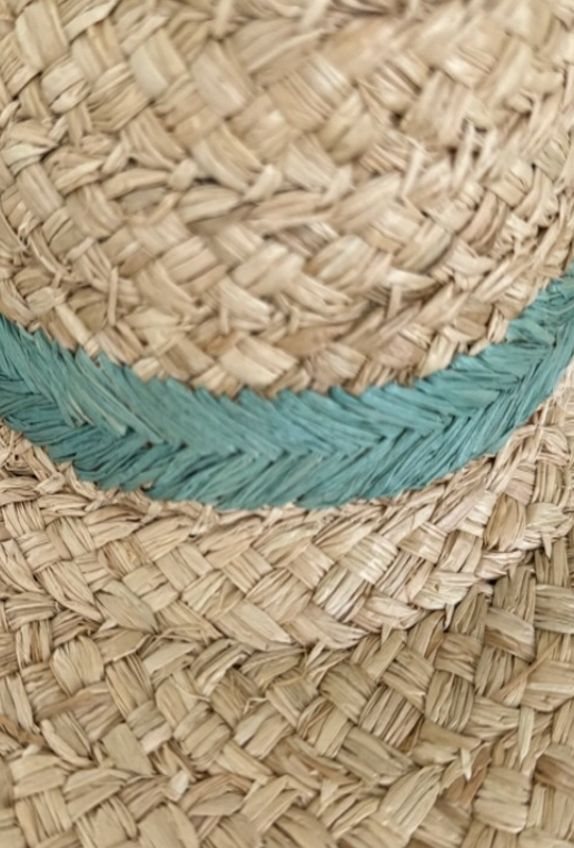 Bondi Braided Leaf Embroidered Hat