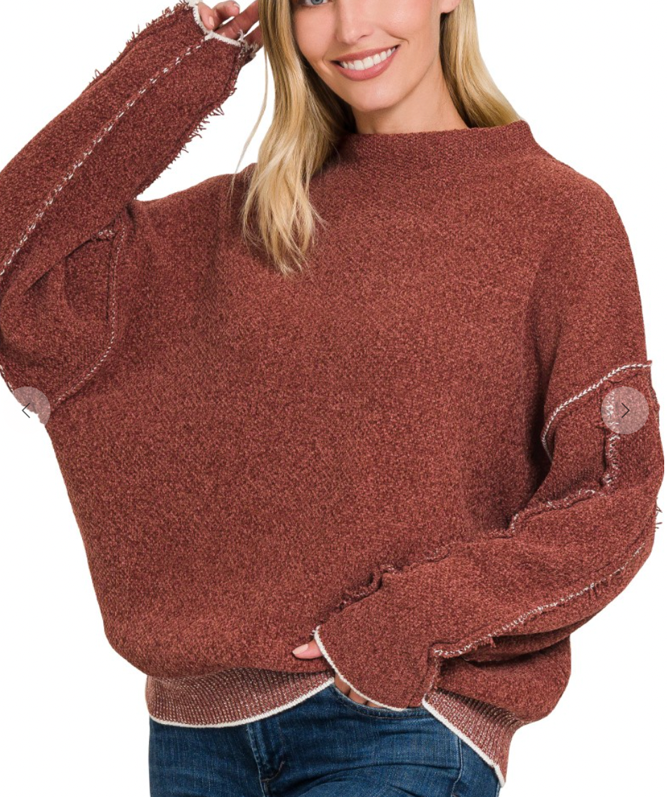 Sophia Chenille Sweater