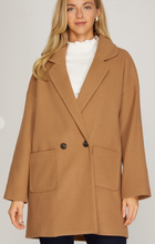 Load image into Gallery viewer, Timeless Camel Coat
