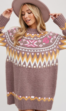 Load image into Gallery viewer, Fairley Sweater Dress-Coco
