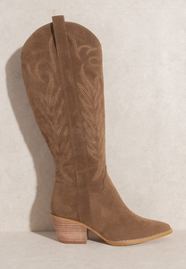 Samara Embroidered Tall Boots