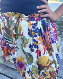 Isabelle Ivory Floral Skirt