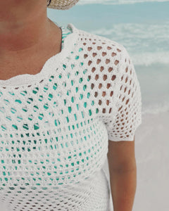 Crochet Swim Cover Up Dress