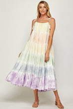 Load image into Gallery viewer, Rainbow Tiered Maxi Dress
