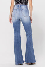 Load image into Gallery viewer, Distressed Denim Jean Flares
