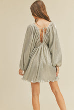 Load image into Gallery viewer, Silver Metallic Dress
