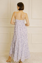 Load image into Gallery viewer, Violet Floral Maxi Dress
