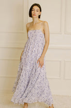 Load image into Gallery viewer, Violet Floral Maxi Dress
