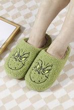 Load image into Gallery viewer, Green Grinch Slippers
