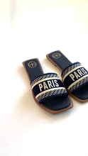 Load and play video in Gallery viewer, Paris Navy Sandals
