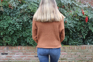 Cinnamon Turtleneck Sweater