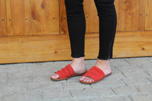 Load image into Gallery viewer, Leila Red Sandal

