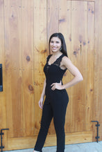 Load image into Gallery viewer, Amber Lace Black Jumpsuit
