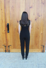 Load image into Gallery viewer, Amber Lace Black Jumpsuit
