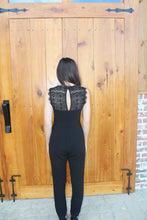 Load image into Gallery viewer, Amber Lace Black Jumpsuit
