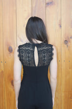 Load image into Gallery viewer, Amber Lace Black Jumpsuit
