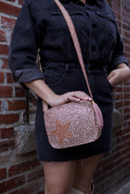 Load image into Gallery viewer, Rose Gold Star Beaded Purse
