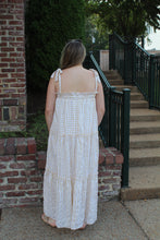 Load image into Gallery viewer, Bre Beige Gingham Maxi Dress
