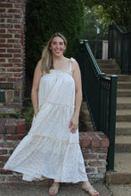 Load image into Gallery viewer, Bre Beige Gingham Maxi Dress
