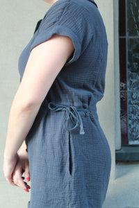 Sable Gauze Romper