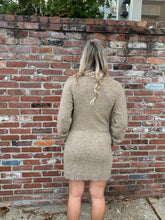 Load image into Gallery viewer, Taupe Multicolor Knit Dress
