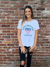 Load image into Gallery viewer, American Lover Graphic Tee
