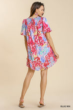 Load image into Gallery viewer, Sadie Floral Dress - Blue
