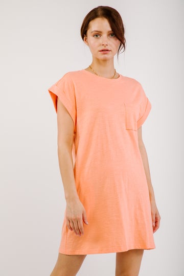 Mango Pocket T-shirt Dress