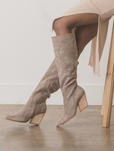 Lacey Grey Boots
