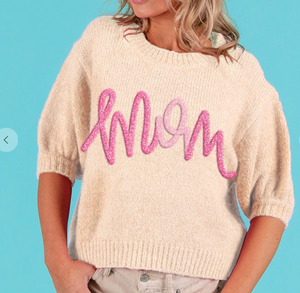 Mom Oatmeal Sweater