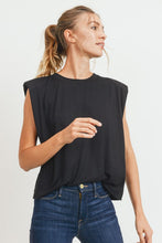 Load image into Gallery viewer, Basic Black Sleeveless Top
