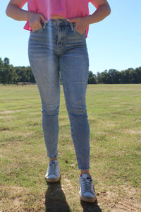 90s High Rise Skinny Jeans