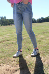 90s High Rise Skinny Jeans