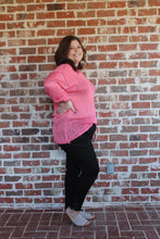 Load image into Gallery viewer, Pink Curvy Sweater
