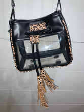 Load image into Gallery viewer, Mini Cheetah Black Bare Bucket Bag
