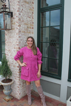 Load image into Gallery viewer, Pink Corduroy Dress
